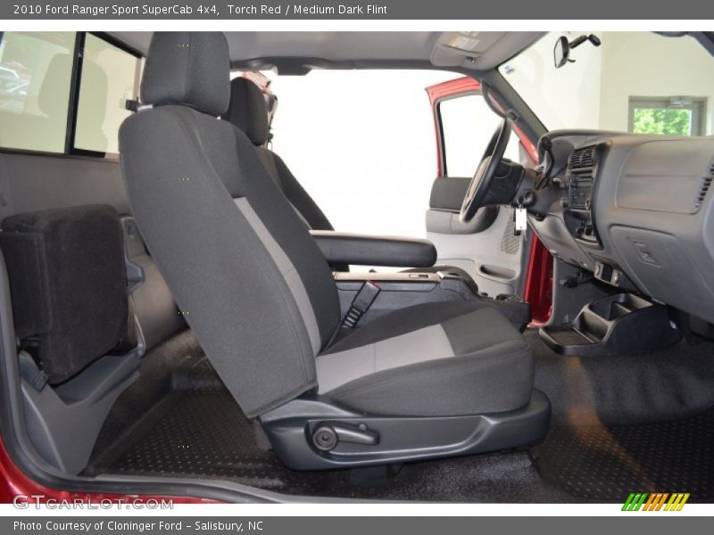 Torch Red / Medium Dark Flint 2010 Ford Ranger Sport SuperCab 4x4