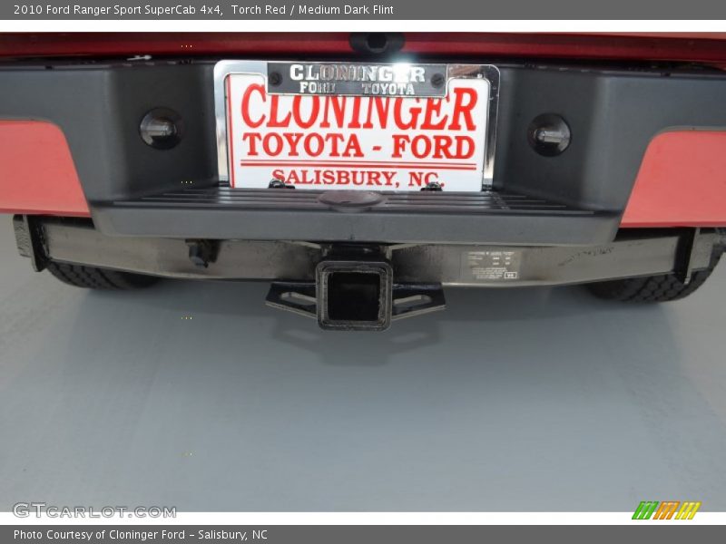 Torch Red / Medium Dark Flint 2010 Ford Ranger Sport SuperCab 4x4