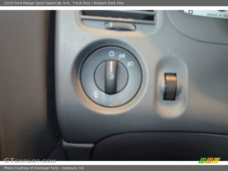 Torch Red / Medium Dark Flint 2010 Ford Ranger Sport SuperCab 4x4