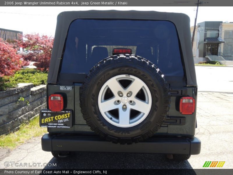 Jeep Green Metallic / Khaki 2006 Jeep Wrangler Unlimited Rubicon 4x4