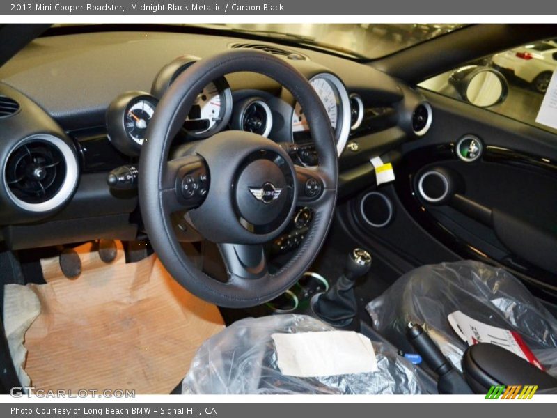 Midnight Black Metallic / Carbon Black 2013 Mini Cooper Roadster