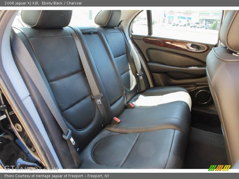 Ebony Black / Charcoal 2008 Jaguar XJ XJ8