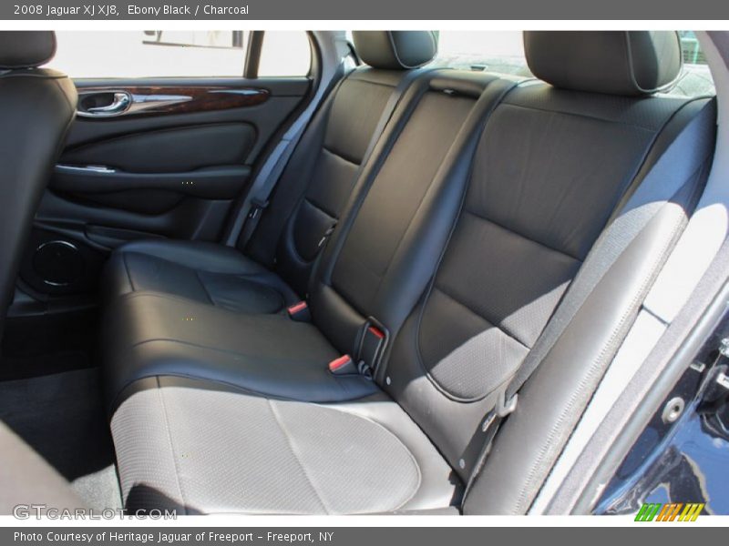 Ebony Black / Charcoal 2008 Jaguar XJ XJ8