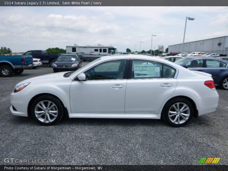  2014 Legacy 2.5i Limited Satin White Pearl
