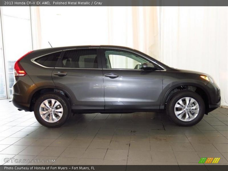 Polished Metal Metallic / Gray 2013 Honda CR-V EX AWD