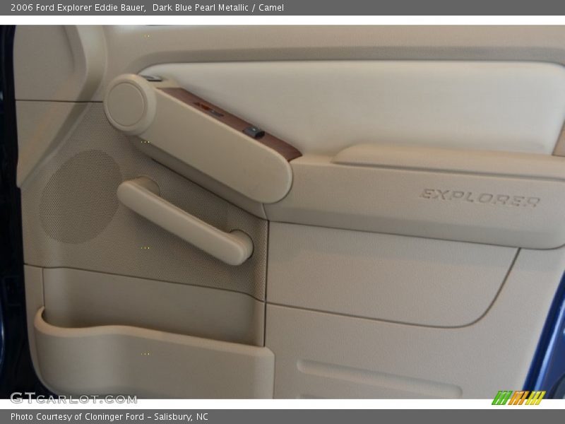 Dark Blue Pearl Metallic / Camel 2006 Ford Explorer Eddie Bauer