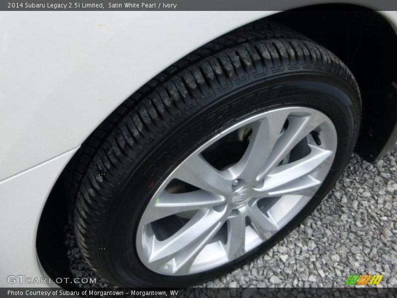Satin White Pearl / Ivory 2014 Subaru Legacy 2.5i Limited