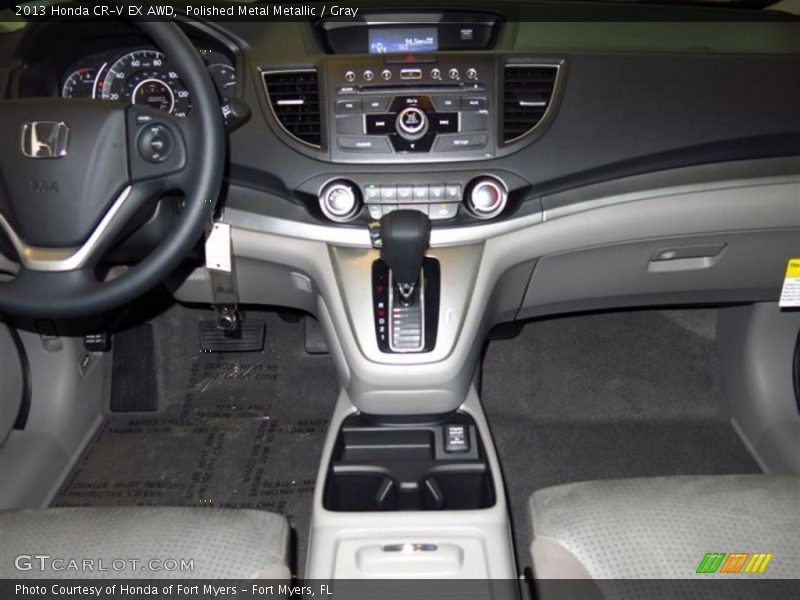 Polished Metal Metallic / Gray 2013 Honda CR-V EX AWD