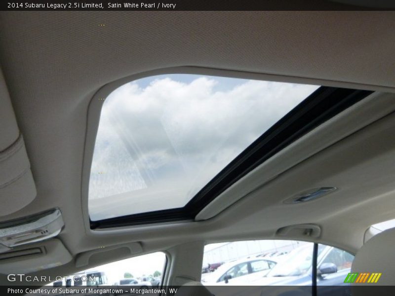 Satin White Pearl / Ivory 2014 Subaru Legacy 2.5i Limited