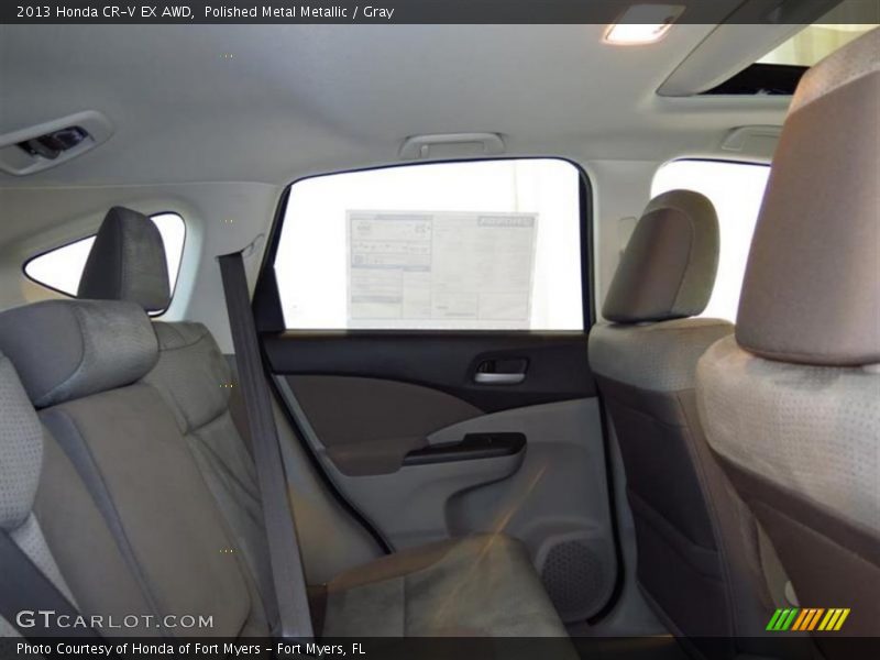 Polished Metal Metallic / Gray 2013 Honda CR-V EX AWD
