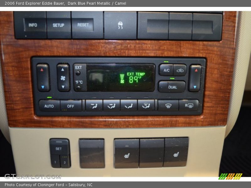 Dark Blue Pearl Metallic / Camel 2006 Ford Explorer Eddie Bauer