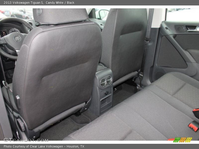 Candy White / Black 2013 Volkswagen Tiguan S