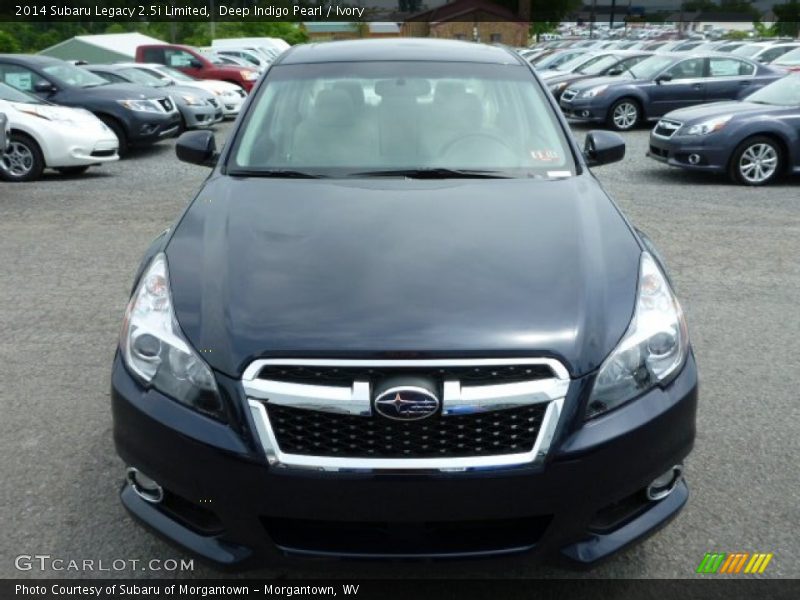 Deep Indigo Pearl / Ivory 2014 Subaru Legacy 2.5i Limited