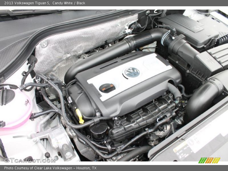 Candy White / Black 2013 Volkswagen Tiguan S