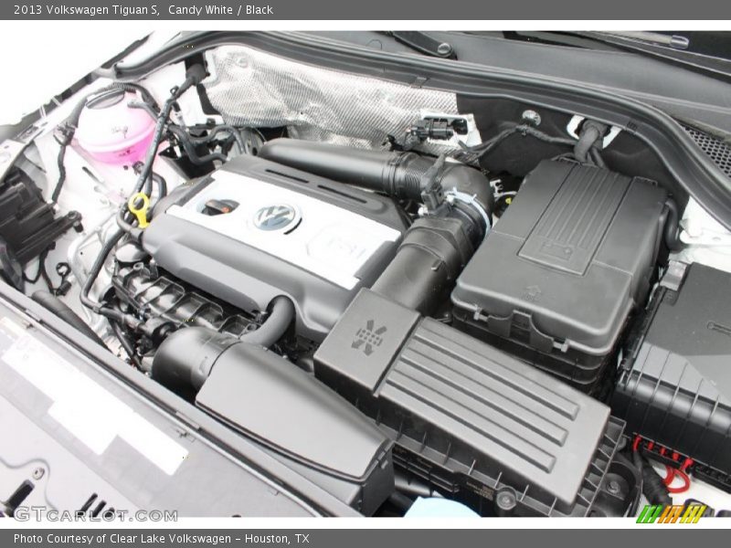 Candy White / Black 2013 Volkswagen Tiguan S