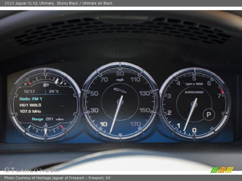  2013 XJ XJL Ultimate XJL Ultimate Gauges