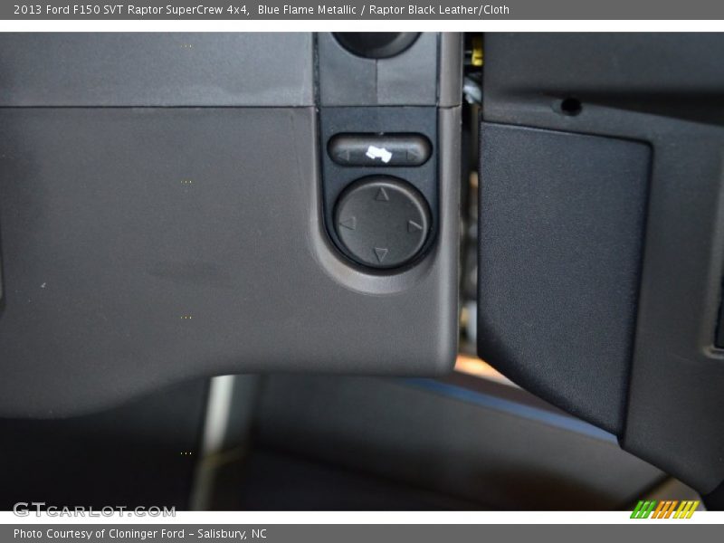 Blue Flame Metallic / Raptor Black Leather/Cloth 2013 Ford F150 SVT Raptor SuperCrew 4x4