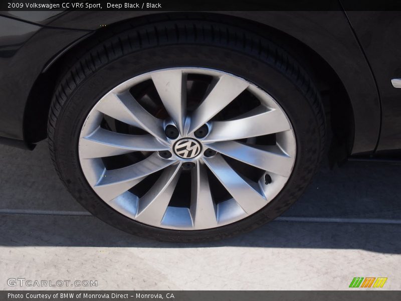 Deep Black / Black 2009 Volkswagen CC VR6 Sport
