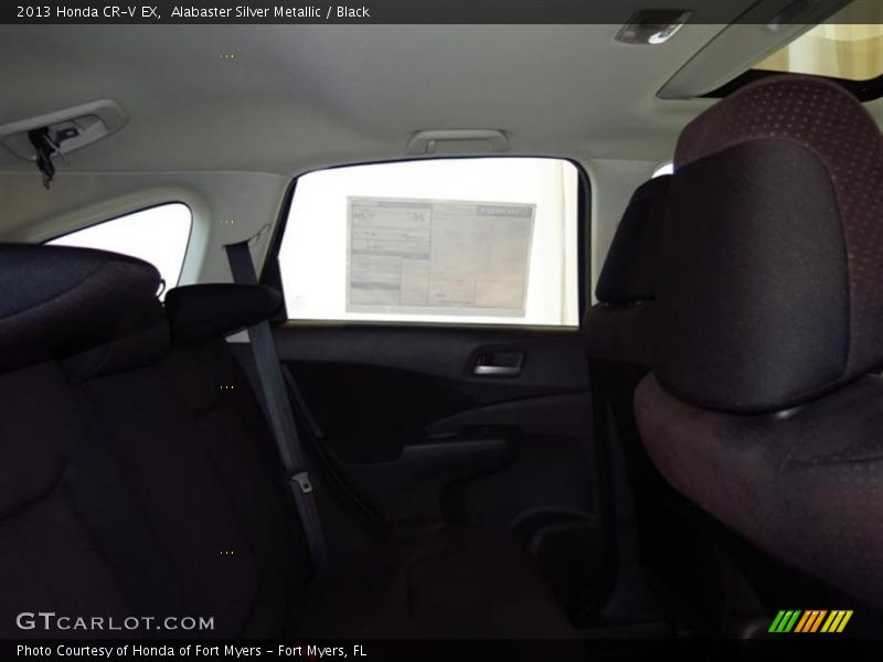 Alabaster Silver Metallic / Black 2013 Honda CR-V EX