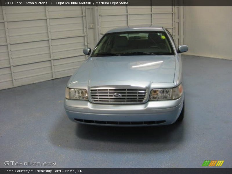 Light Ice Blue Metallic / Medium Light Stone 2011 Ford Crown Victoria LX