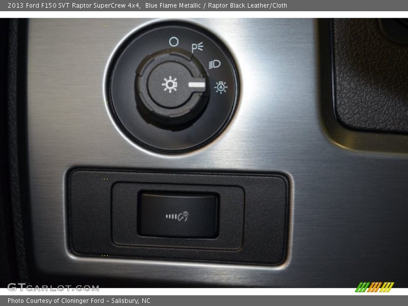 Blue Flame Metallic / Raptor Black Leather/Cloth 2013 Ford F150 SVT Raptor SuperCrew 4x4