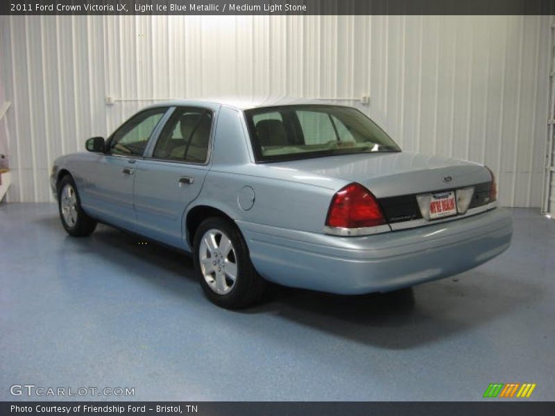 Light Ice Blue Metallic / Medium Light Stone 2011 Ford Crown Victoria LX