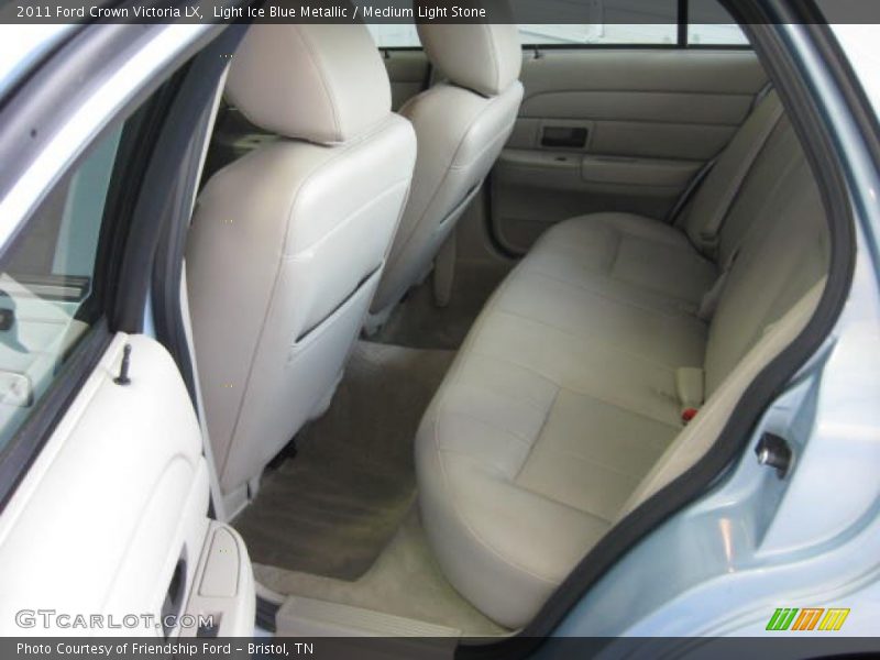 Light Ice Blue Metallic / Medium Light Stone 2011 Ford Crown Victoria LX