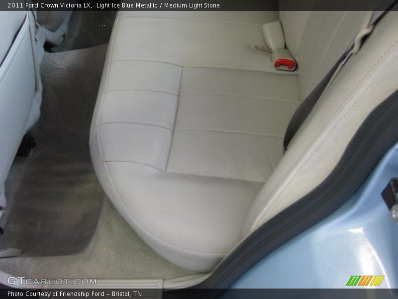 Light Ice Blue Metallic / Medium Light Stone 2011 Ford Crown Victoria LX