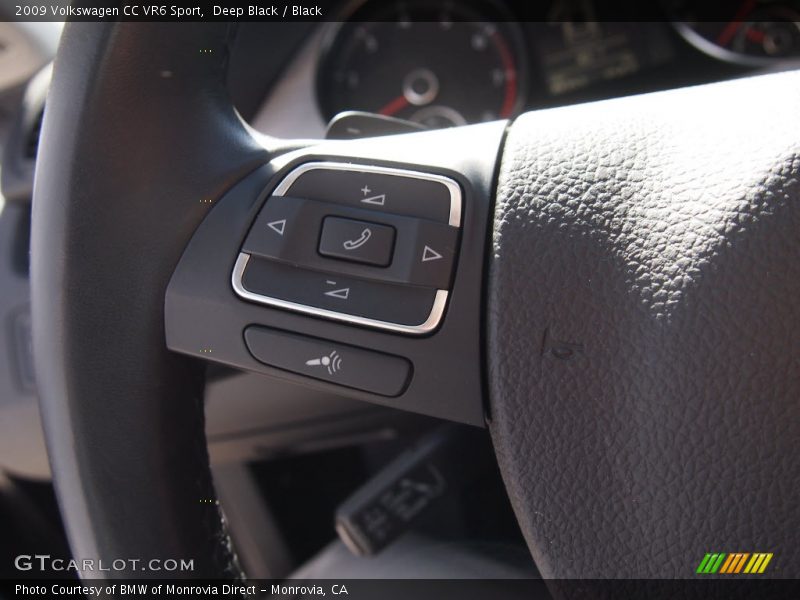 Deep Black / Black 2009 Volkswagen CC VR6 Sport