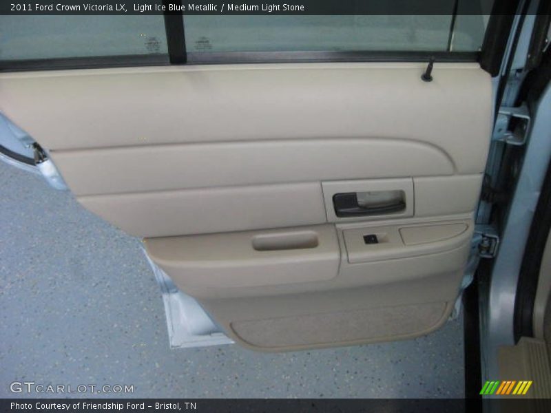 Light Ice Blue Metallic / Medium Light Stone 2011 Ford Crown Victoria LX