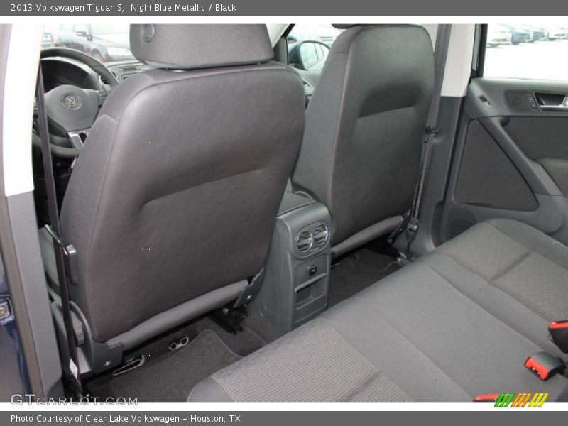 Night Blue Metallic / Black 2013 Volkswagen Tiguan S