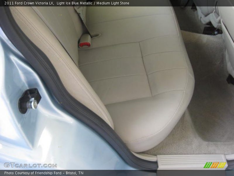 Light Ice Blue Metallic / Medium Light Stone 2011 Ford Crown Victoria LX