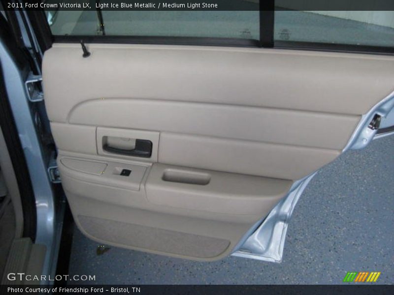 Light Ice Blue Metallic / Medium Light Stone 2011 Ford Crown Victoria LX