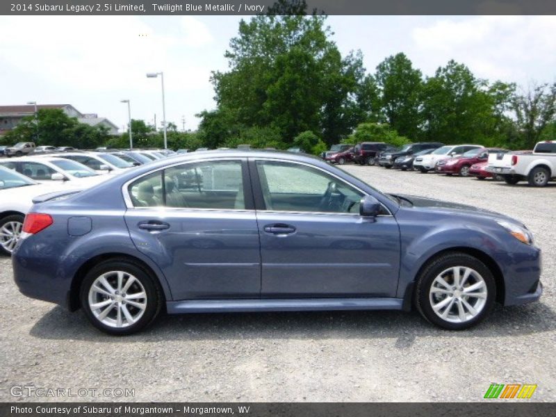 Twilight Blue Metallic / Ivory 2014 Subaru Legacy 2.5i Limited