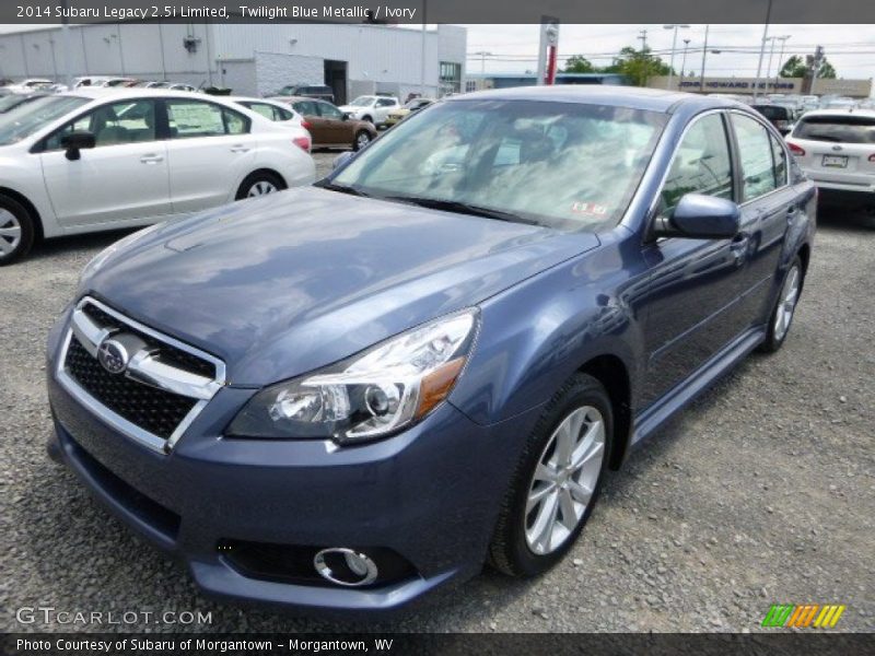 Twilight Blue Metallic / Ivory 2014 Subaru Legacy 2.5i Limited