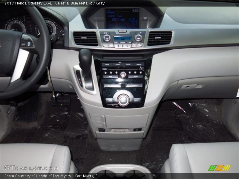 Celestial Blue Metallic / Gray 2013 Honda Odyssey EX-L