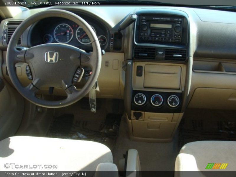 Redondo Red Pearl / Ivory 2005 Honda CR-V EX 4WD