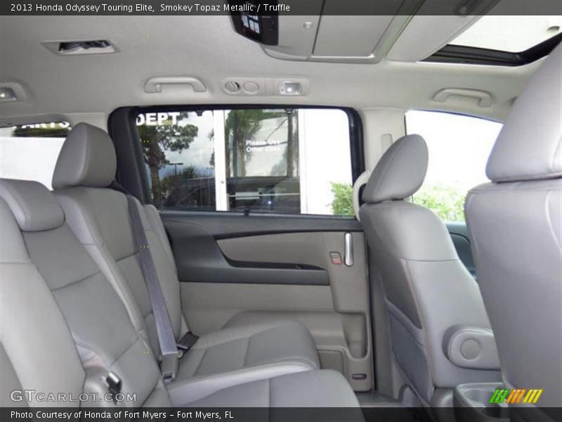 Smokey Topaz Metallic / Truffle 2013 Honda Odyssey Touring Elite