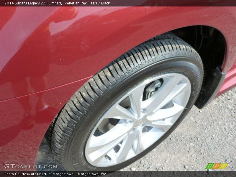 Venetian Red Pearl / Black 2014 Subaru Legacy 2.5i Limited