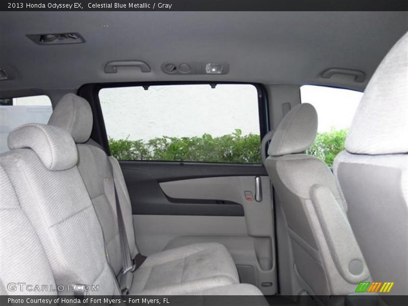 Celestial Blue Metallic / Gray 2013 Honda Odyssey EX