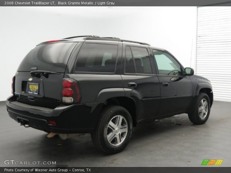 Black Granite Metallic / Light Gray 2008 Chevrolet TrailBlazer LT