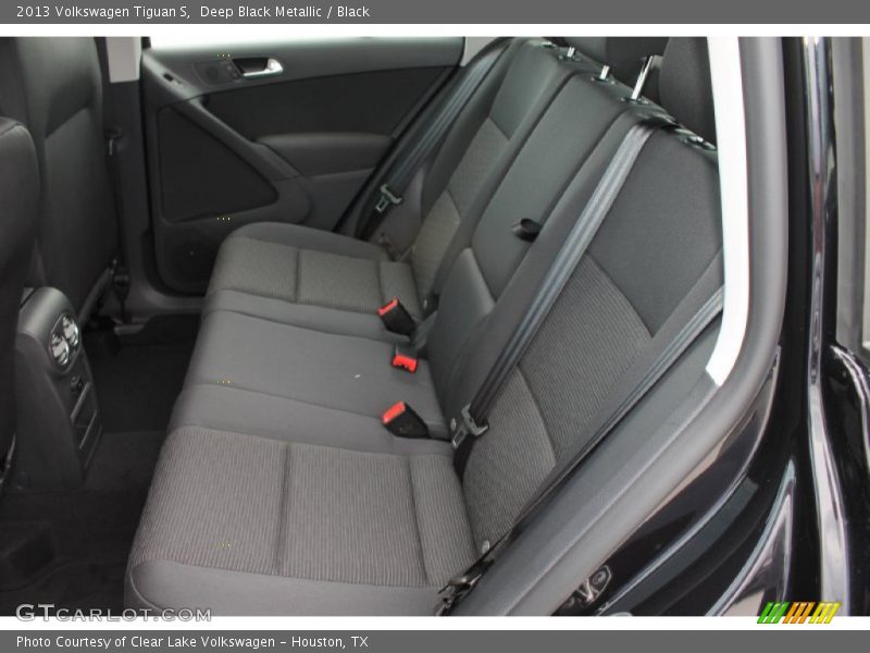 Deep Black Metallic / Black 2013 Volkswagen Tiguan S