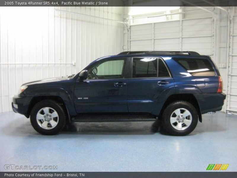 Pacific Blue Metallic / Stone 2005 Toyota 4Runner SR5 4x4