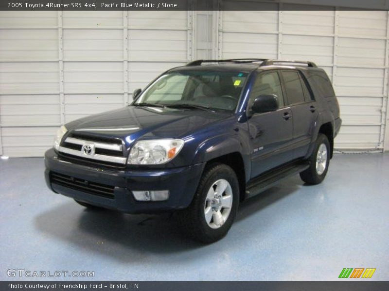 Pacific Blue Metallic / Stone 2005 Toyota 4Runner SR5 4x4