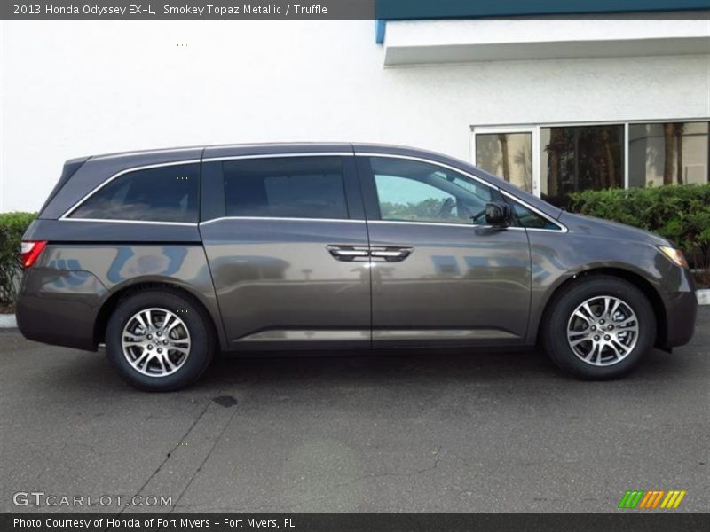 Smokey Topaz Metallic / Truffle 2013 Honda Odyssey EX-L