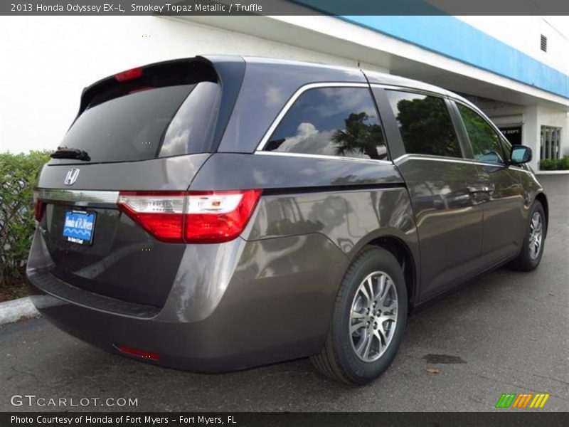 Smokey Topaz Metallic / Truffle 2013 Honda Odyssey EX-L