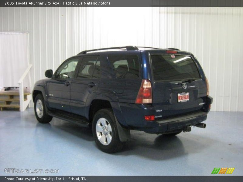 Pacific Blue Metallic / Stone 2005 Toyota 4Runner SR5 4x4