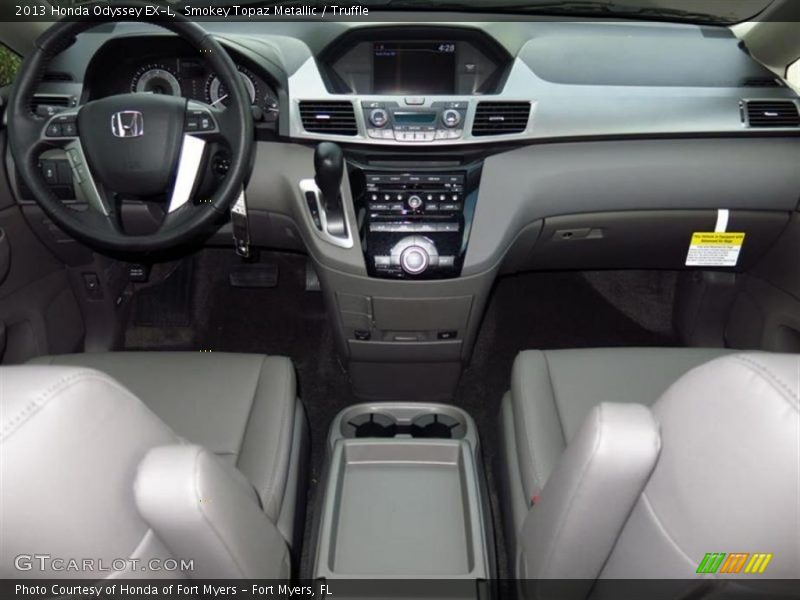 Smokey Topaz Metallic / Truffle 2013 Honda Odyssey EX-L