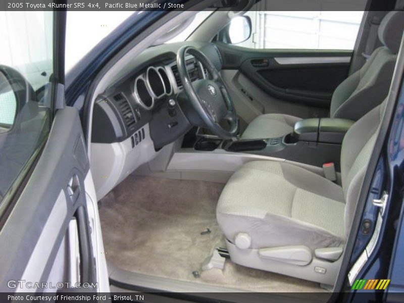 Pacific Blue Metallic / Stone 2005 Toyota 4Runner SR5 4x4