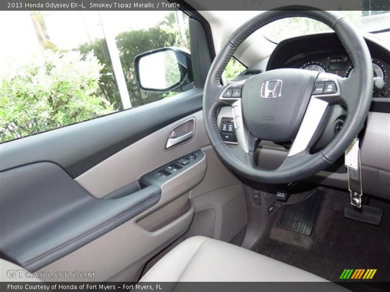 Smokey Topaz Metallic / Truffle 2013 Honda Odyssey EX-L